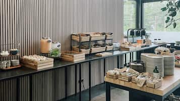Colazione a buffet, servita tutte le mattine (150 DKK a persona)
