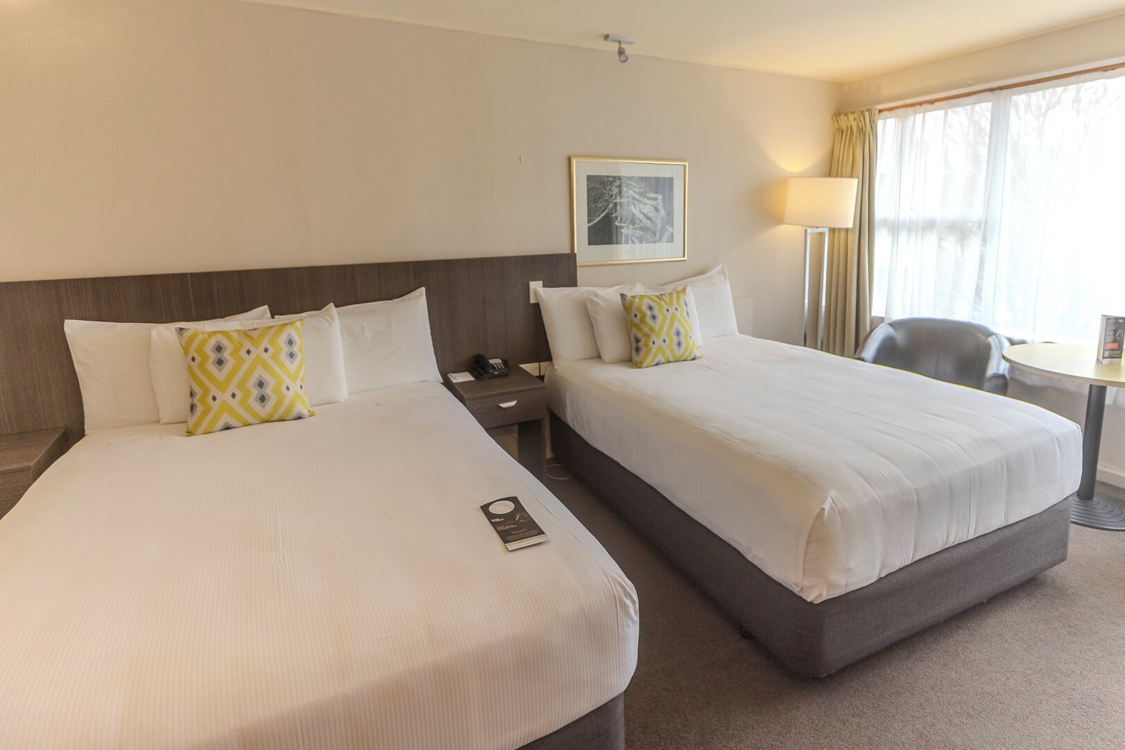 superior room, 2 double beds | desk, blackout curtains, iron/ironing board, free wifi