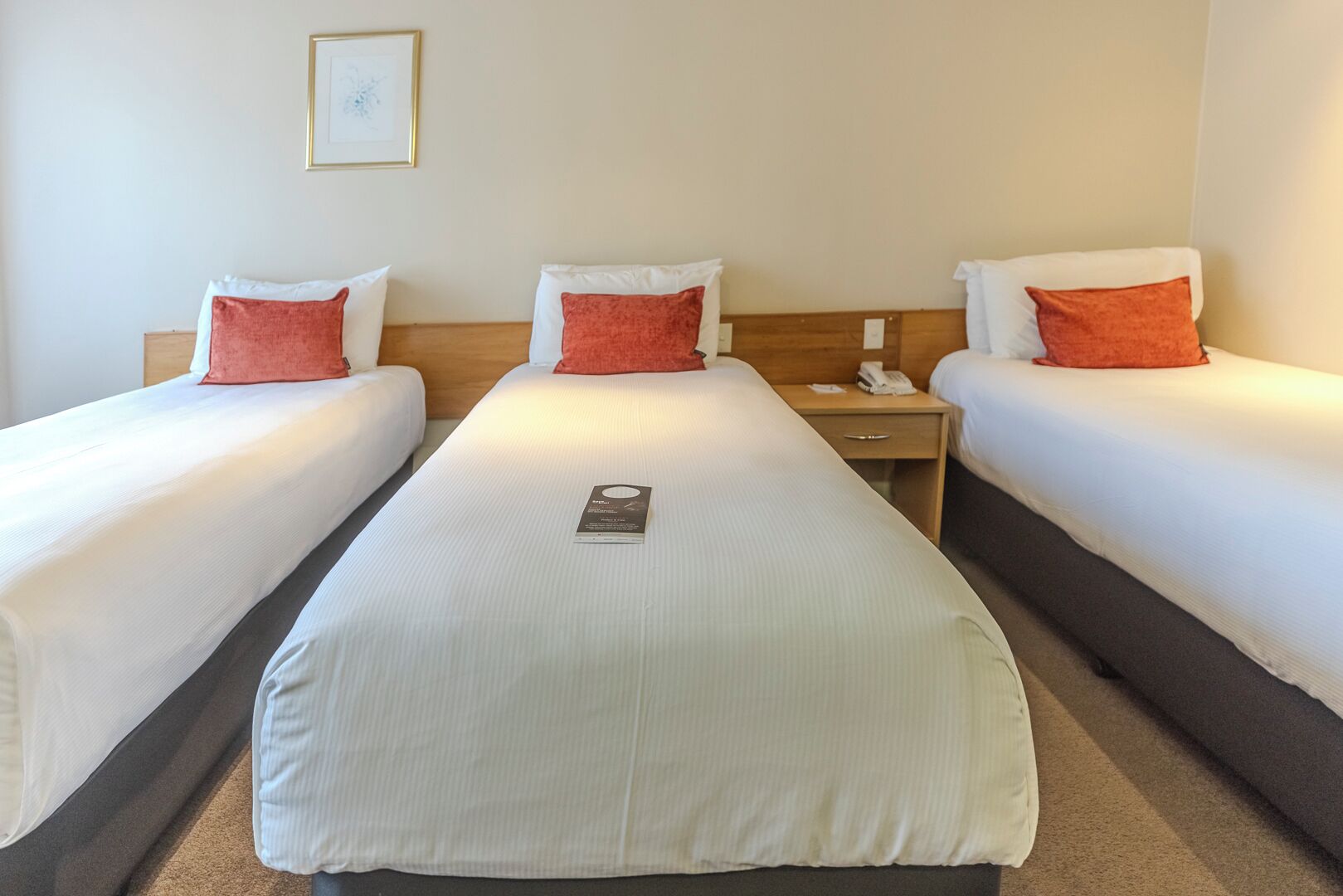 Standard Room, 2 Single Beds | Desk, blackout curtains, iron/ironing board, free WiFi