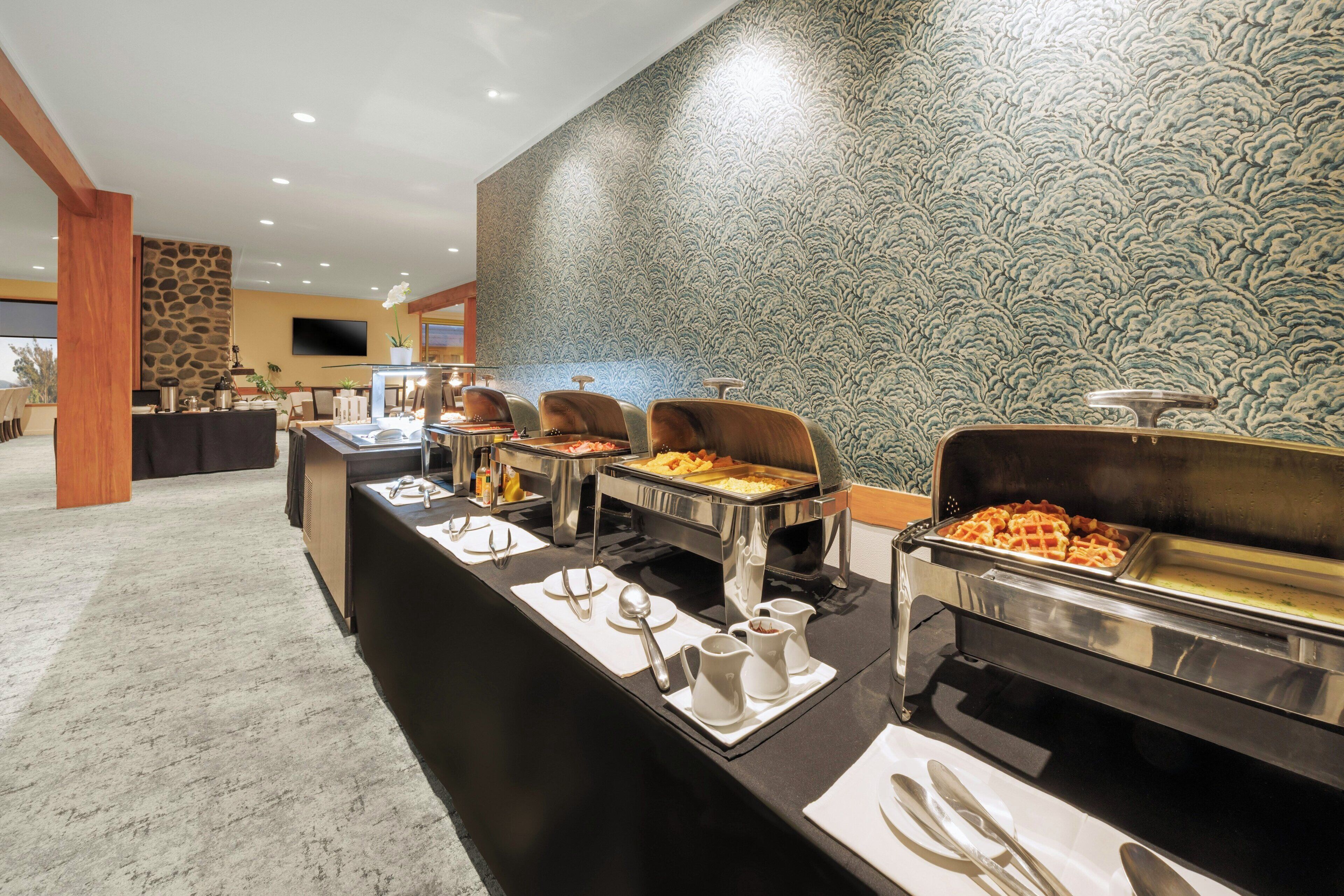 Daily cooked-to-order breakfast for a fee