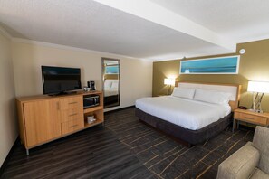 Suite, 1 King Bed | 1 bedroom, desk, laptop workspace, iron/ironing board