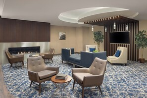 Sala de estar en el lobby
