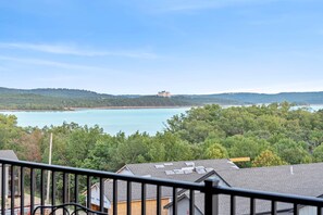 디럭스 콘도, 침실 1개, 호수 전망, 1층 | 테라스/파티오