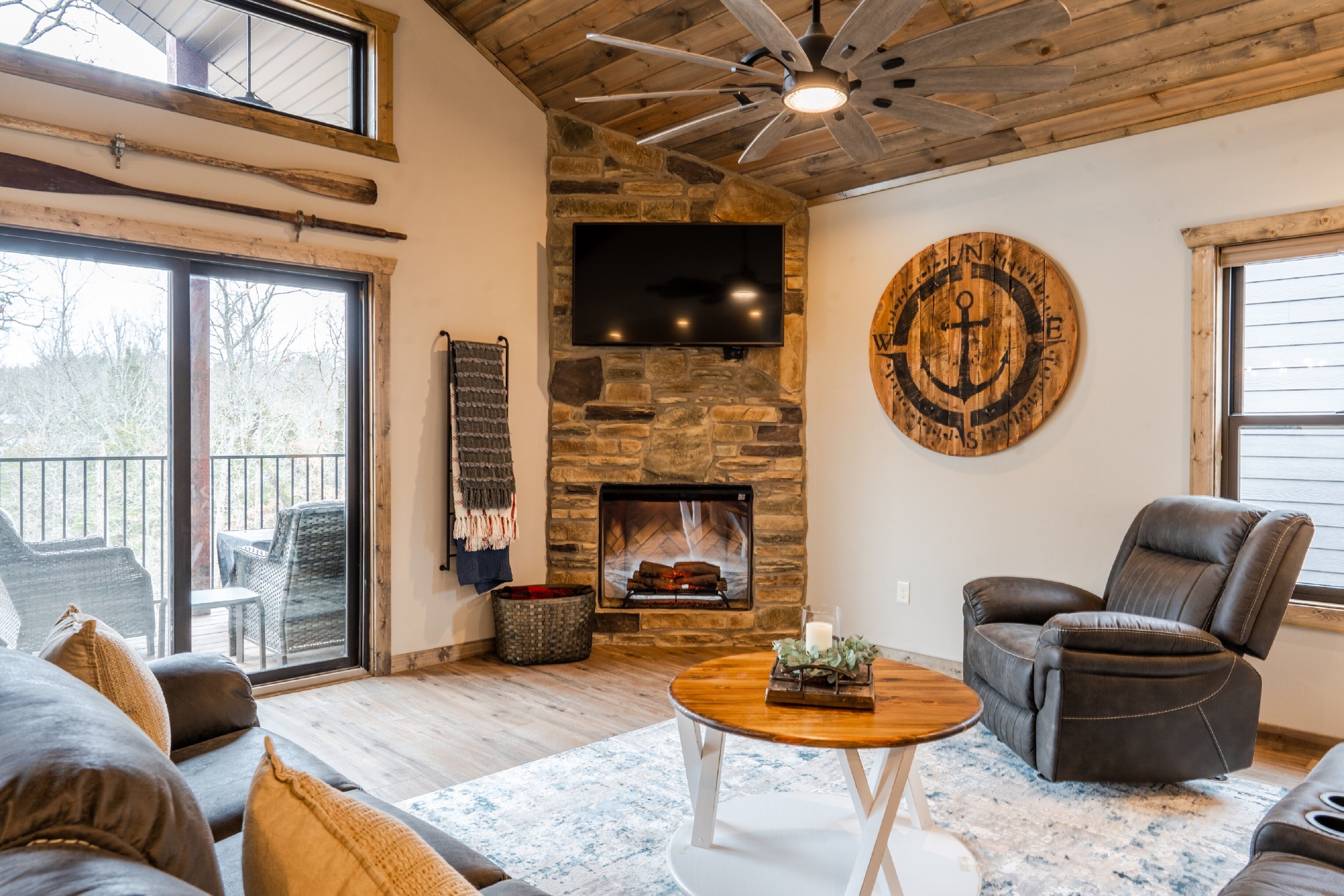 Indian Point - 5-Bedroom Lodge 198 | Individuell dekoriert, Verdunkelungsvorhänge, Bügeleisen/Bügelbrett