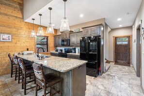 3-BD Cabin w/ Loft #25 | Private kitchen