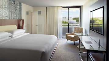 Premium bedding, down duvets, pillow-top beds, in-room safe