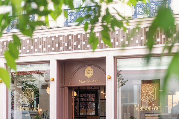 Voorkant van accommodatie