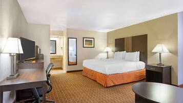 Standardzimmer, 1 King-Bett, Nichtraucher, Kühlschrank und Mikrowelle (with Sofabed)