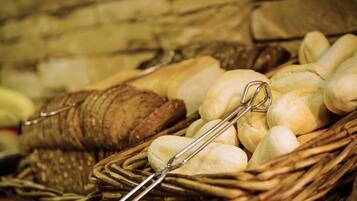 Daily buffet breakfast (EUR 18.50 per person)