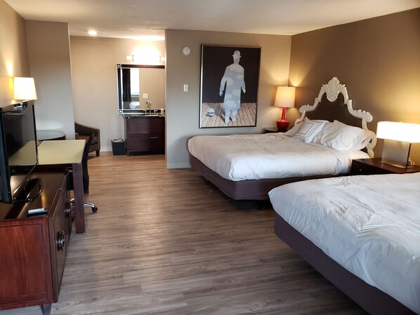 Deluxe Room, 2 King Beds | Free WiFi, bed sheets