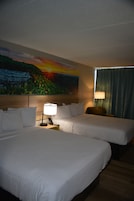 Studio Suite, 2 Double Beds, Non Smoking | In-room safe, desk, iron/ironing board, cribs (free)