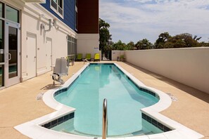 Seasonal outdoor pool