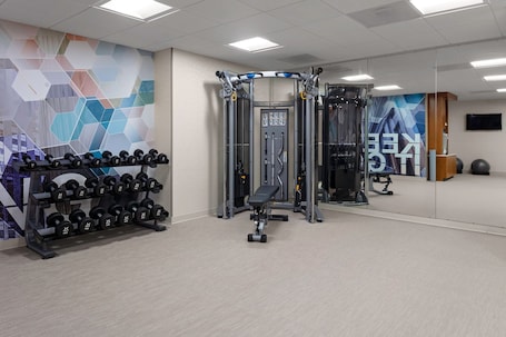 Fitness facility. SpringHill Suites by Marriott Beaufort