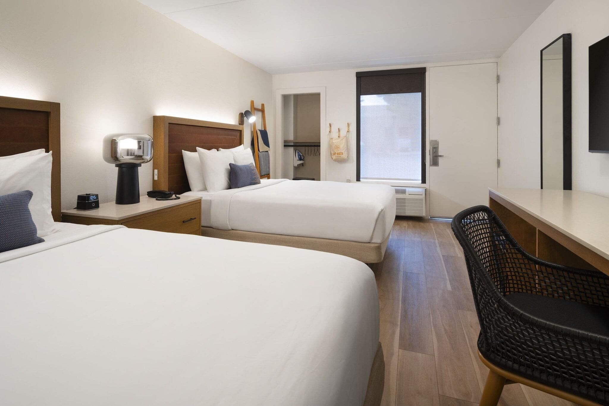 Premium bedding, pillow-top beds, in-room safe, desk