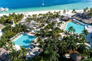 2 outdoor pools, cabanas (surcharge), pool umbrellas at InterContinental Presidente Cancun Resort, an IHG Hotel