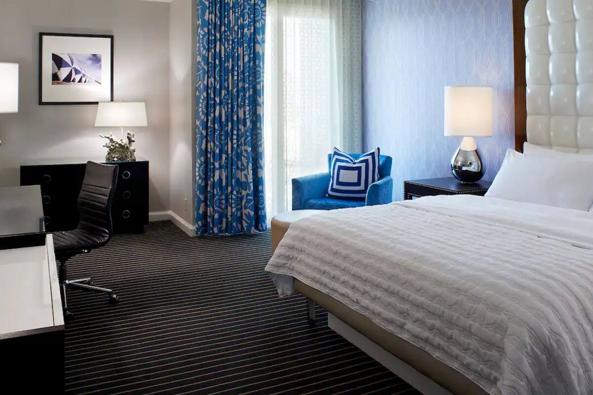 Premium bedding, down duvets, in-room safe, individually decorated