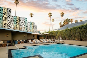 Outdoor pool, cabanas (surcharge), sun loungers