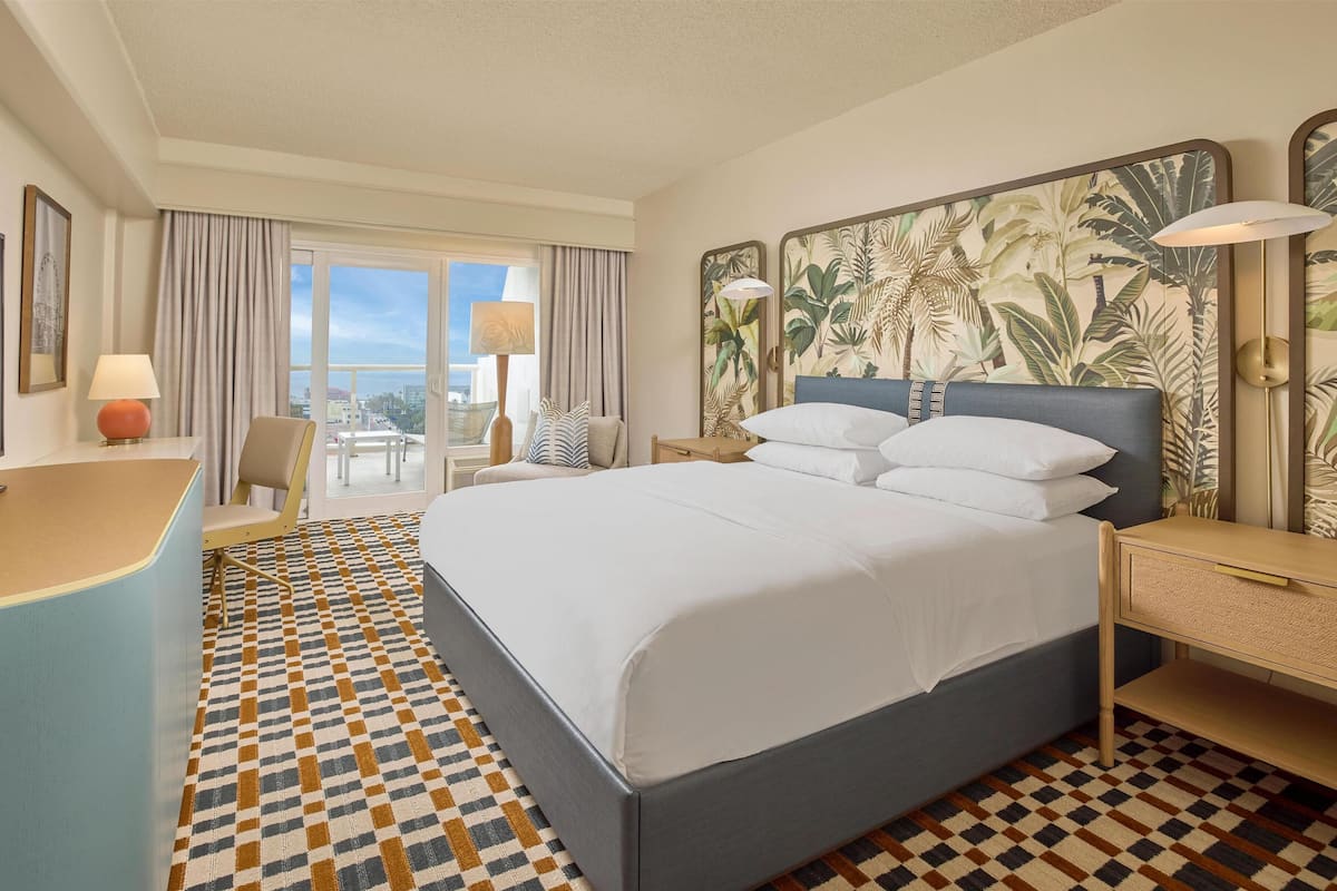 Room, 1 King Bed, Balcony, Ocean View | 1 bedroom, premium bedding, down duvets, in-room safe