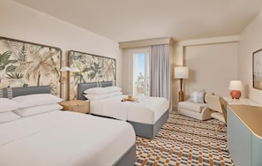 1 bedroom, premium bedding, down comforters, in-room safe
