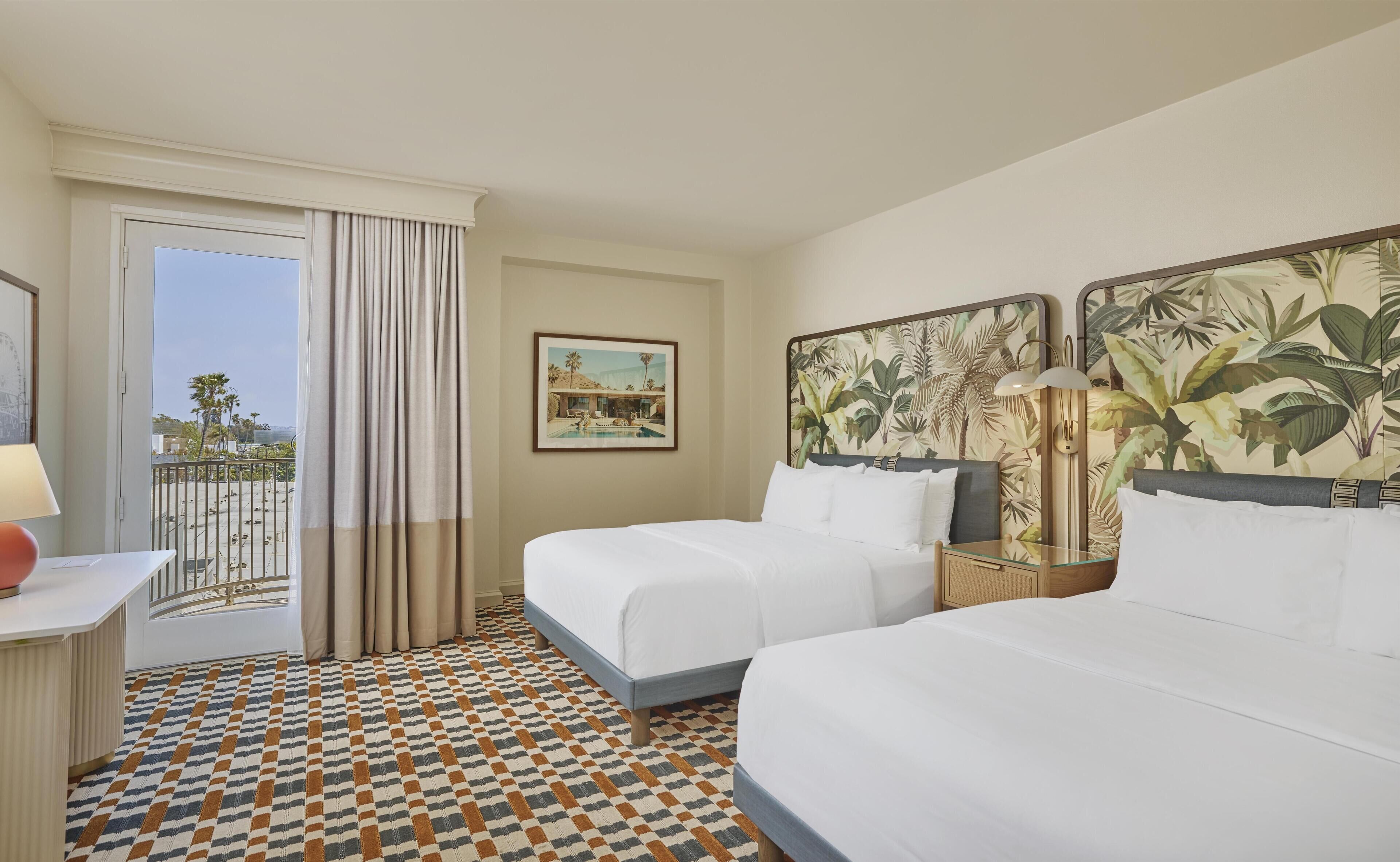 Room, 2 Queen Beds, City View | Premium bedding, down comforters, in-room safe, individually decorated