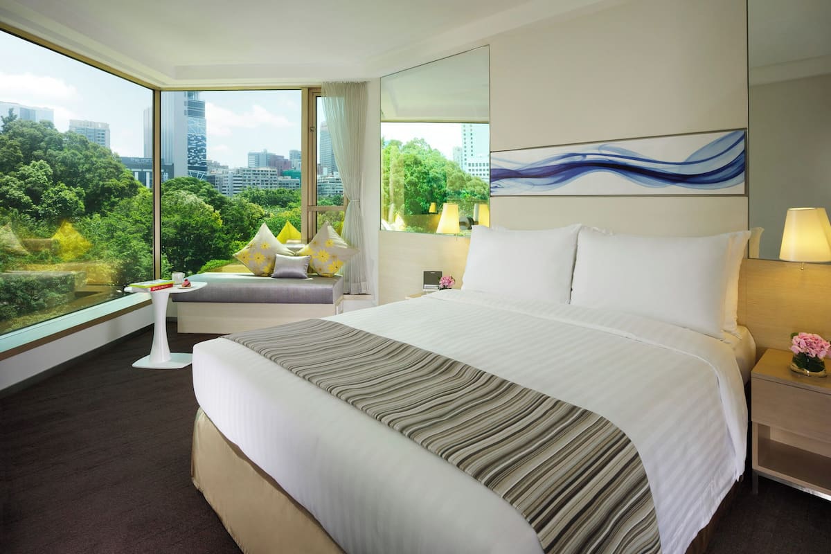 In-room safe, blackout curtains, free WiFi, bed sheets