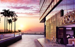 Breakfast, lunch, dinner served; ocean views - The Royal Pacific Hotel & Towers (Kowloon)