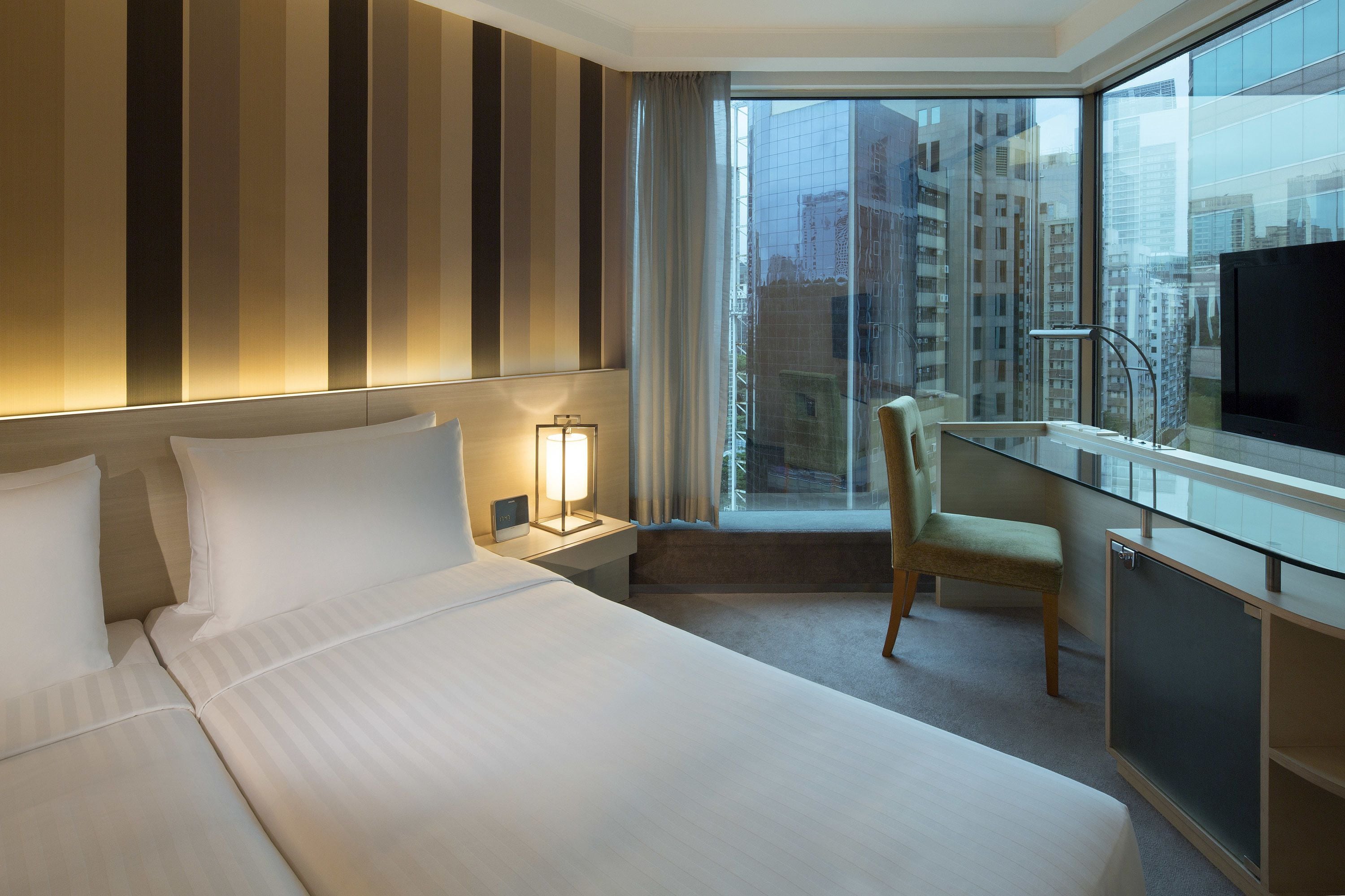 premier plus room | in-room safe, blackout curtains, free wifi, bed sheets