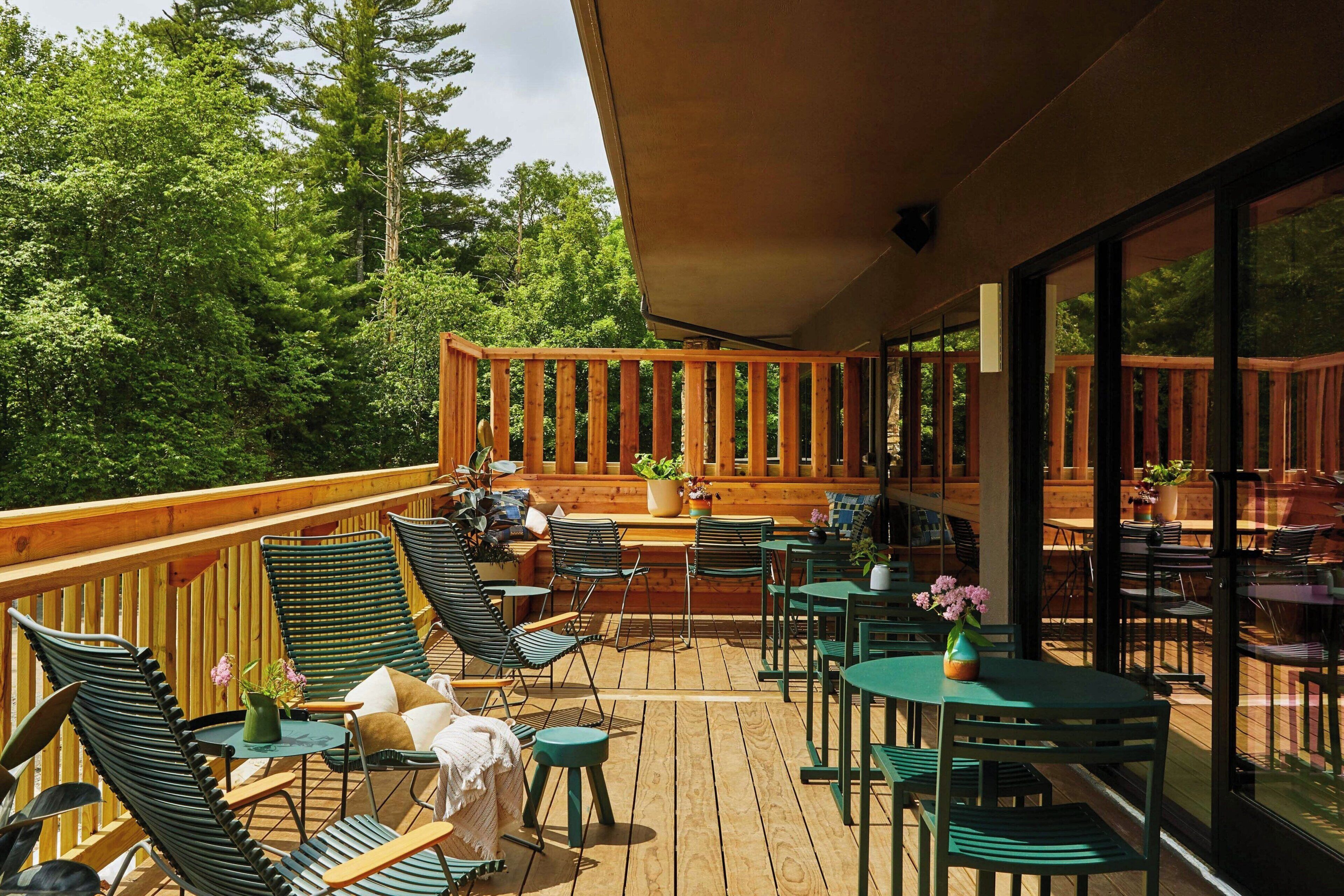 Uitzicht vanuit accommodatie