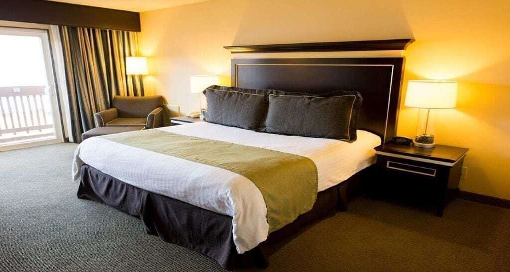 Hypo-allergenic bedding, in-room safe, desk, laptop workspace