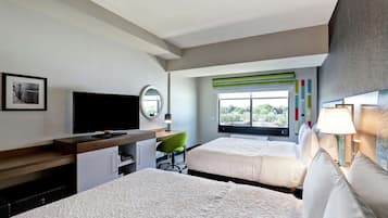 Signature Room, 2 Queen Beds, Accessible | 1 bedroom, desk, laptop workspace, blackout drapes