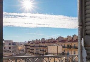 Vistas a la ciudad desde el alojamiento