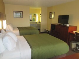 1 bedroom, pillowtop beds, in-room safe, desk