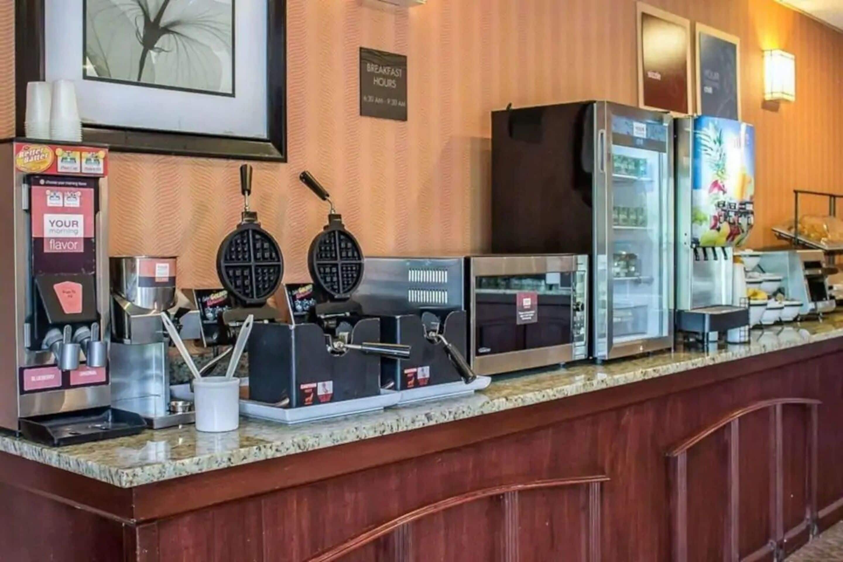 Breakfast buffet