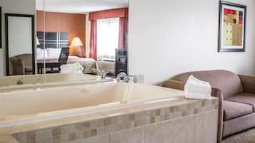 Premium bedding, pillowtop beds, in-room safe, desk