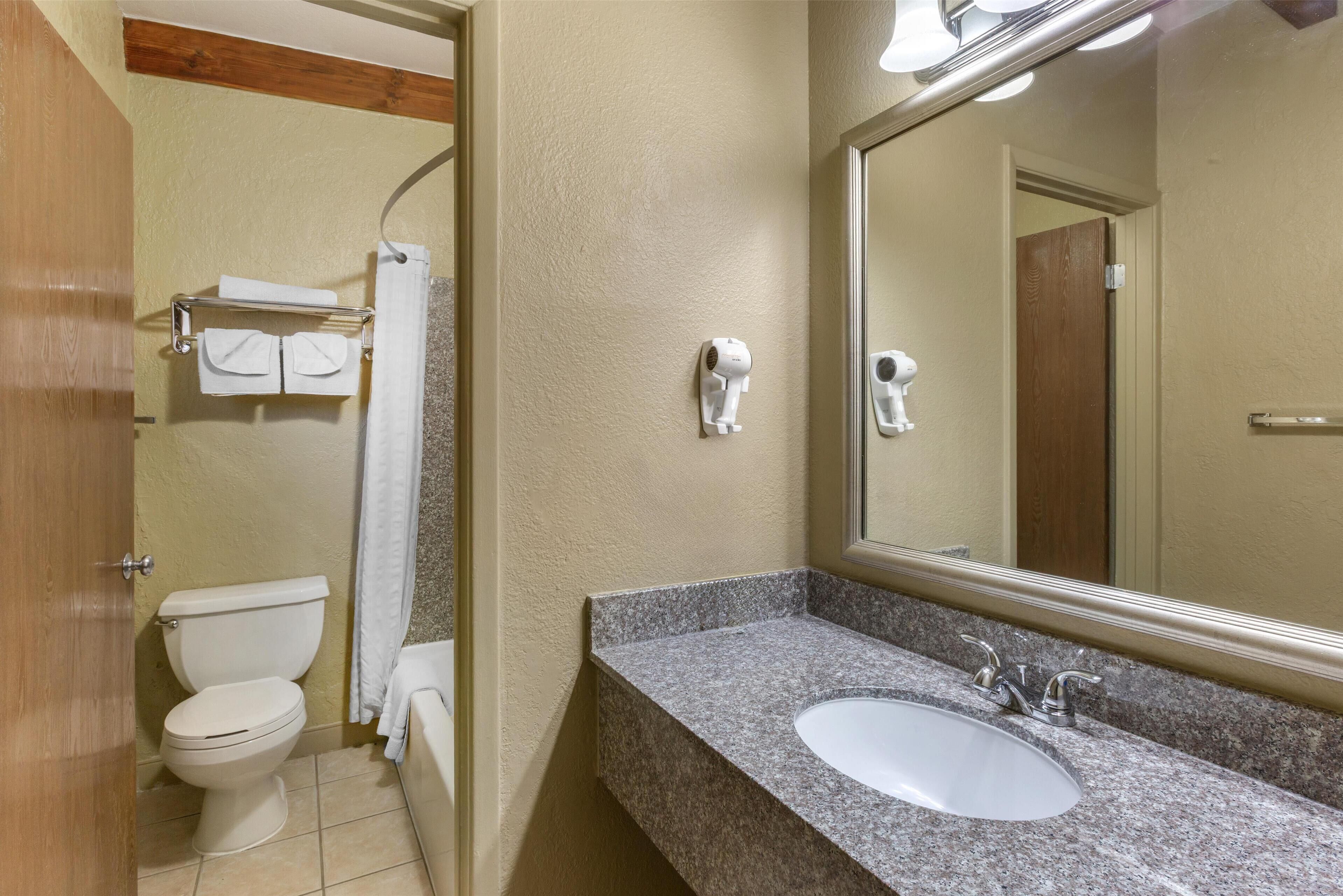 standard room, 1 king bed, non smoking | bathroom | rainfall showerhead, free toiletries, hair dryer, towels