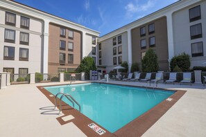 Seasonal outdoor pool