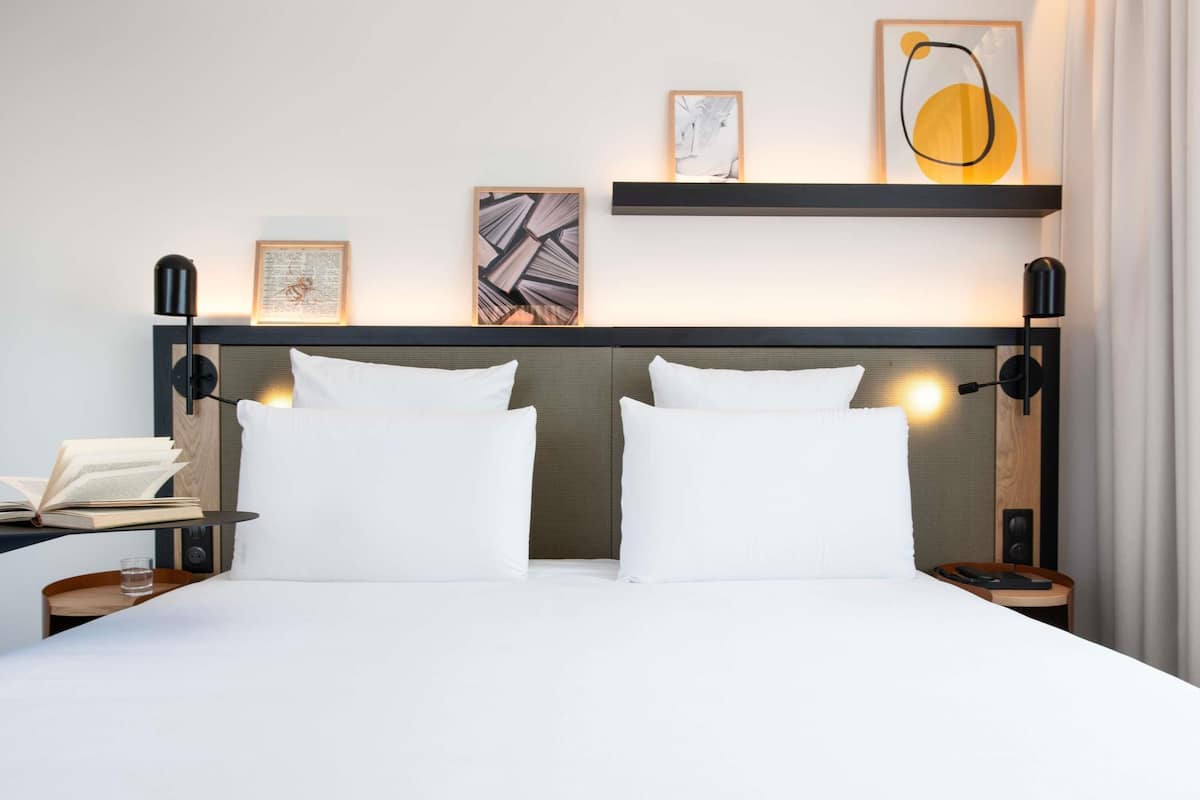 Minibar, in-room safe, desk, blackout drapes