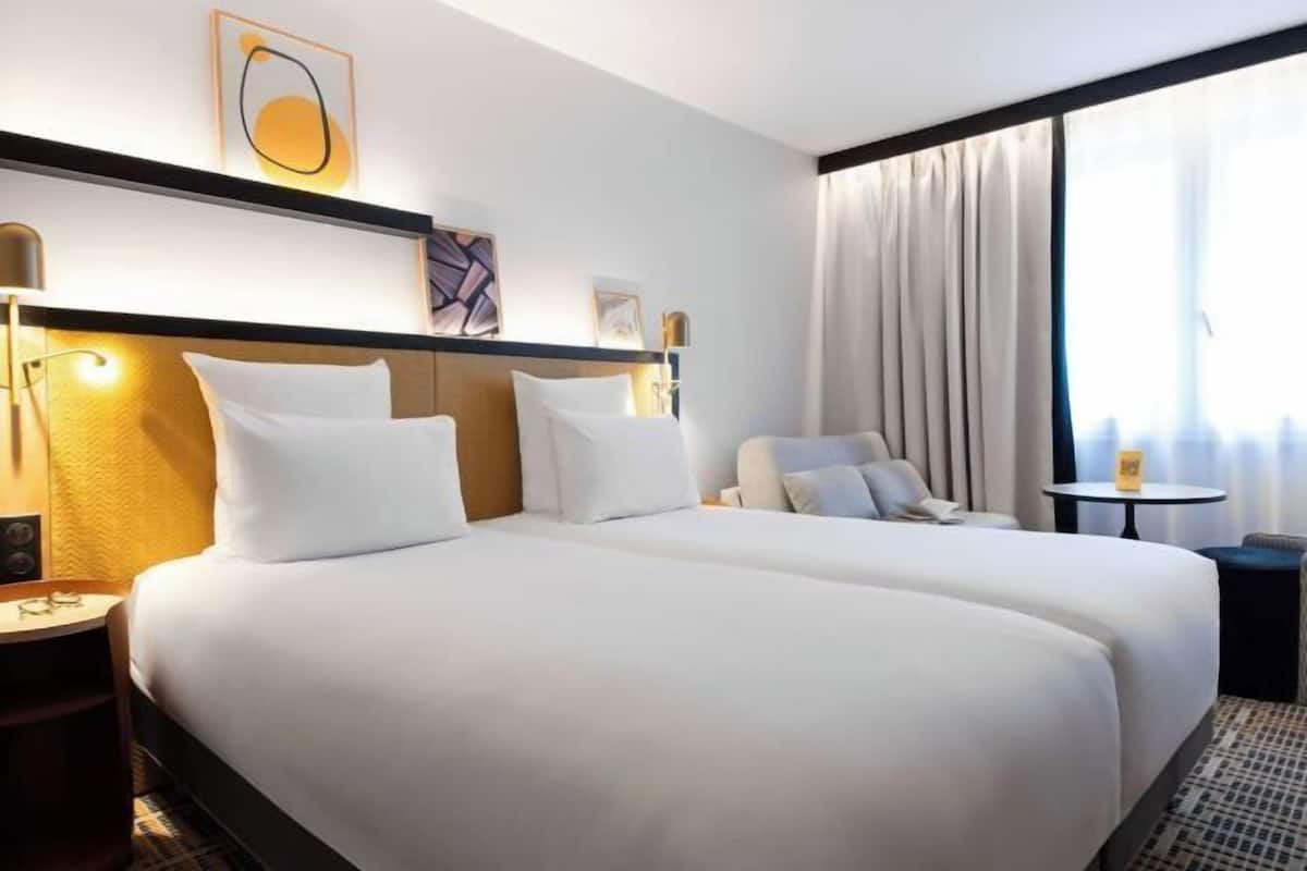 Minibar, in-room safe, desk, blackout curtains