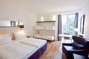 Family Room (Standard four) | In-room safe, desk, laptop workspace, blackout drapes