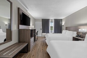 Standard Room, 2 Queen Beds, Non Smoking | Premium bedding, individually decorated, desk, blackout curtains - Quality Inn & Suites Ocala I-75 (Ocala)