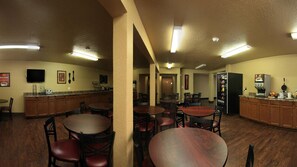 Free continental breakfast