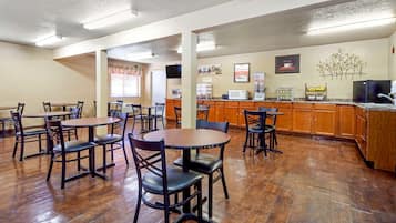 Free continental breakfast