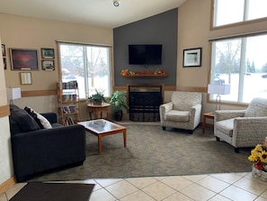 Lobby sitting area