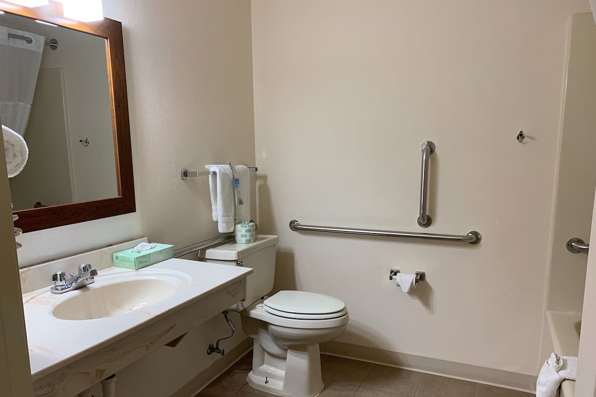 2 Queen Beds, Mobility Accessible Room, Non-Smoking | Bathroom