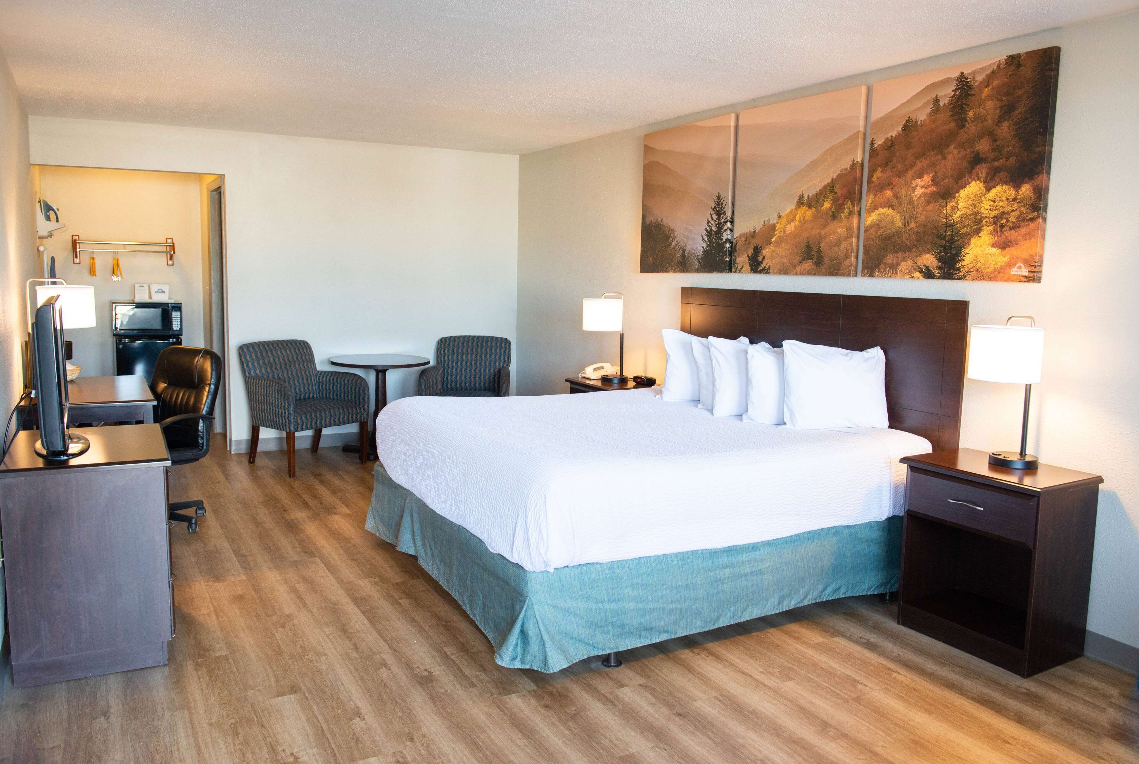 Desk, iron/ironing board, free cribs/infant beds, rollaway beds