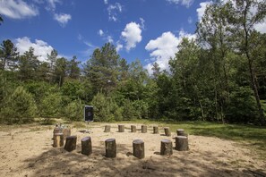 Overnatningsstedets område