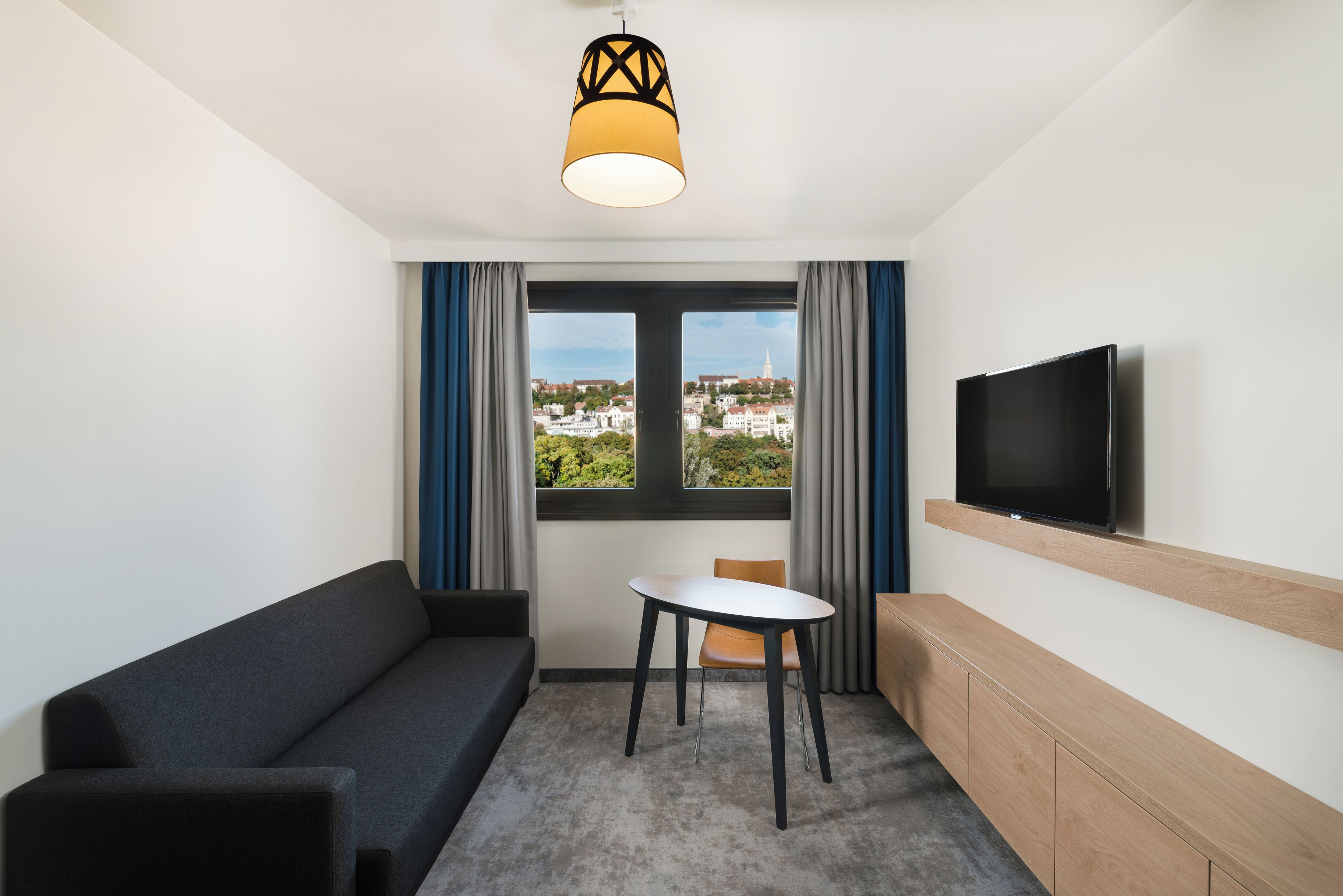 superior suite, 1 queen bed (separate living room) | hypo-allergenic bedding, in-room safe, desk, blackout curtains