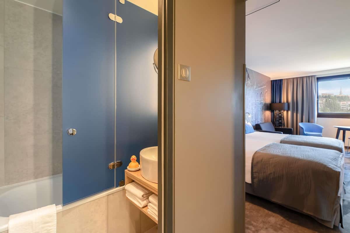 Superior Room, Multiple Beds | Hypo-allergenic bedding available, in-room safe, desk, blackout drapes