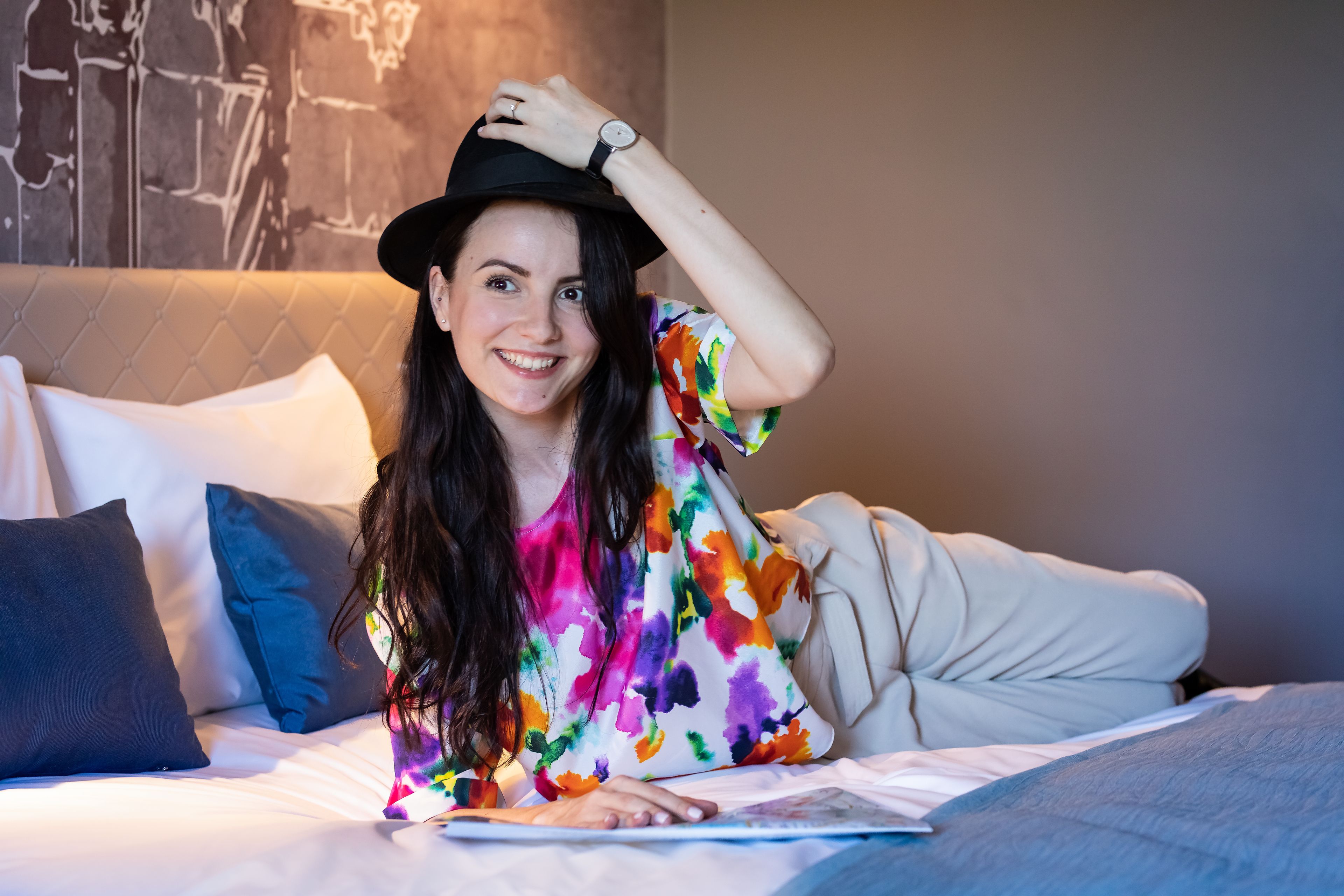 hypo-allergenic bedding, in-room safe, desk, blackout curtains