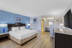 Habitación estándar, 1 cama King size, con acceso para personas discapacitadas, tina | Camas con pillow-top, escritorio y espacio para trabajar con laptop